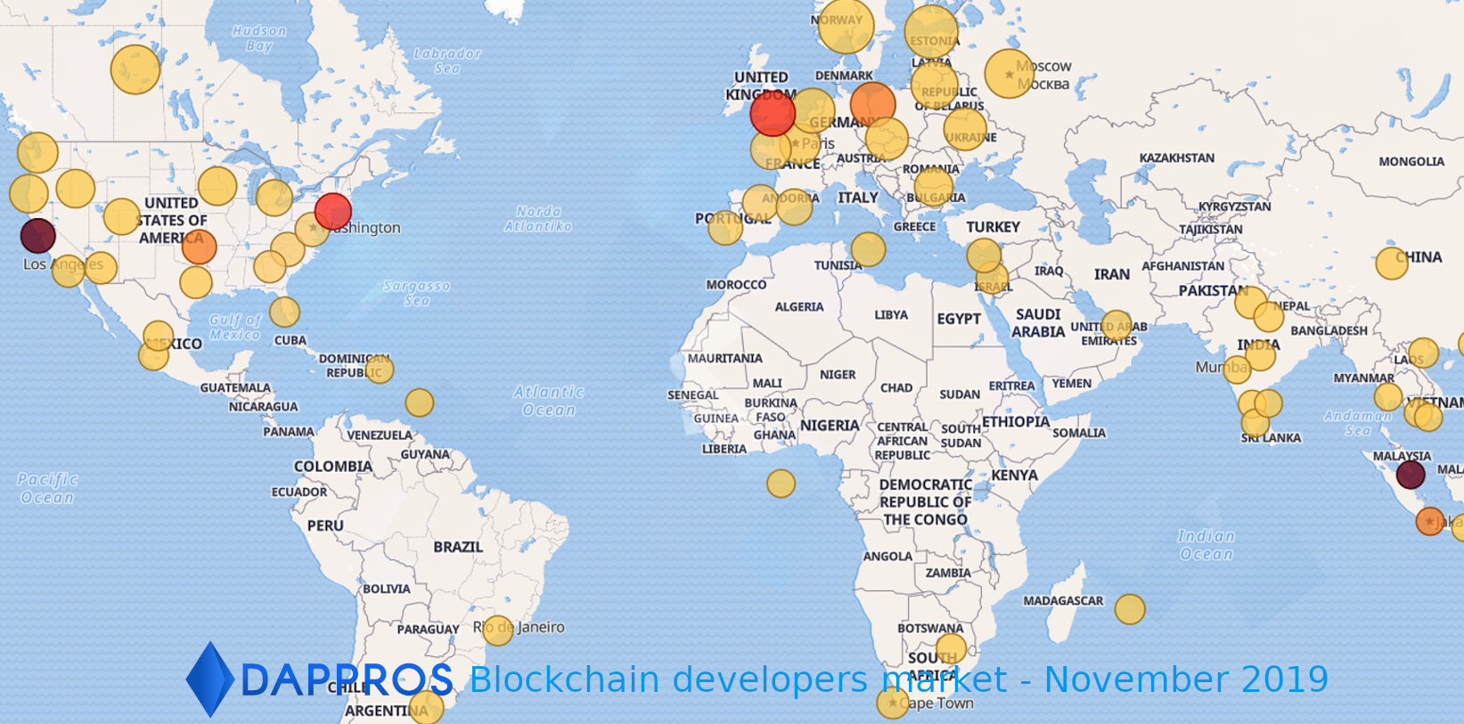 blockchain developers jobs 2019 November