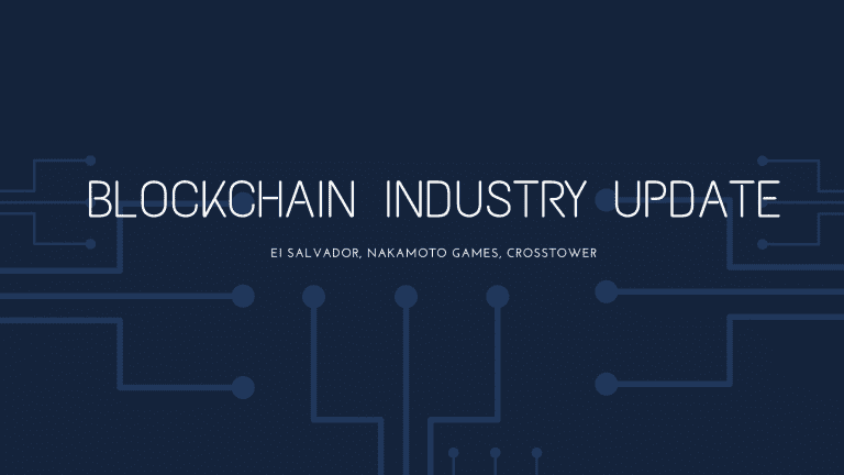 Blockchain industry update