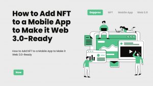 add nft to a mobile app
