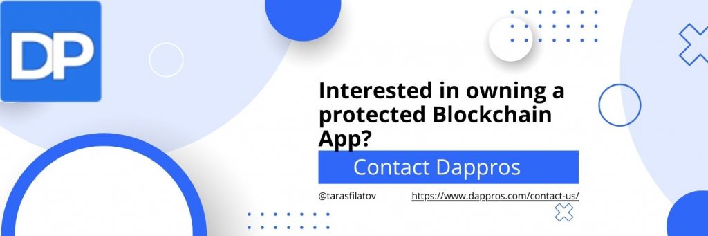 protected blockchain app