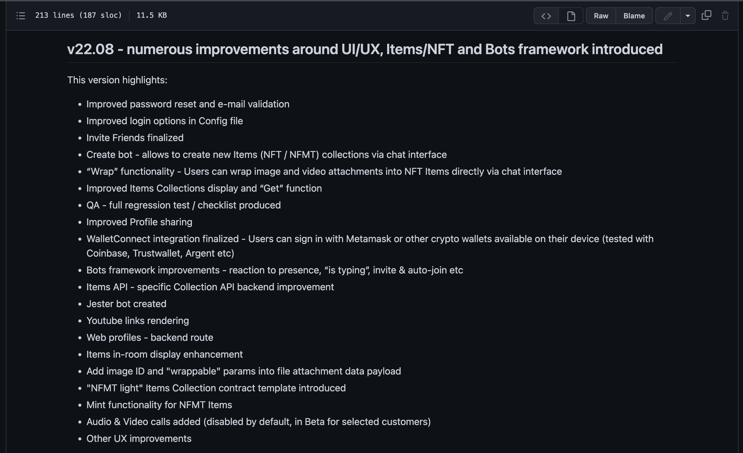 Screenshot 2022-09-21 at 10.13.24 – Dappros ethora low code web3 social wallet app - release notes 22.08