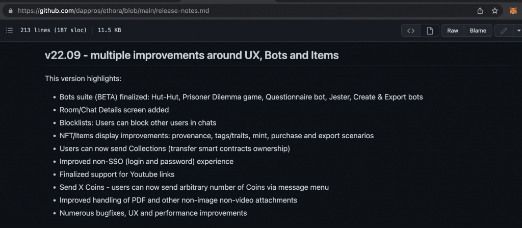 Screenshot-2022-09-21-at-10.29.35 – Dappros Github screenshot - ethora release notes 22.09