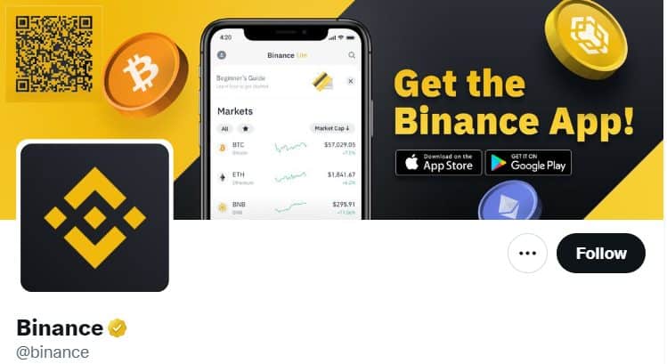 The world’s leading blockchain ecosystem and digital asset exchange. #Binance #BNB