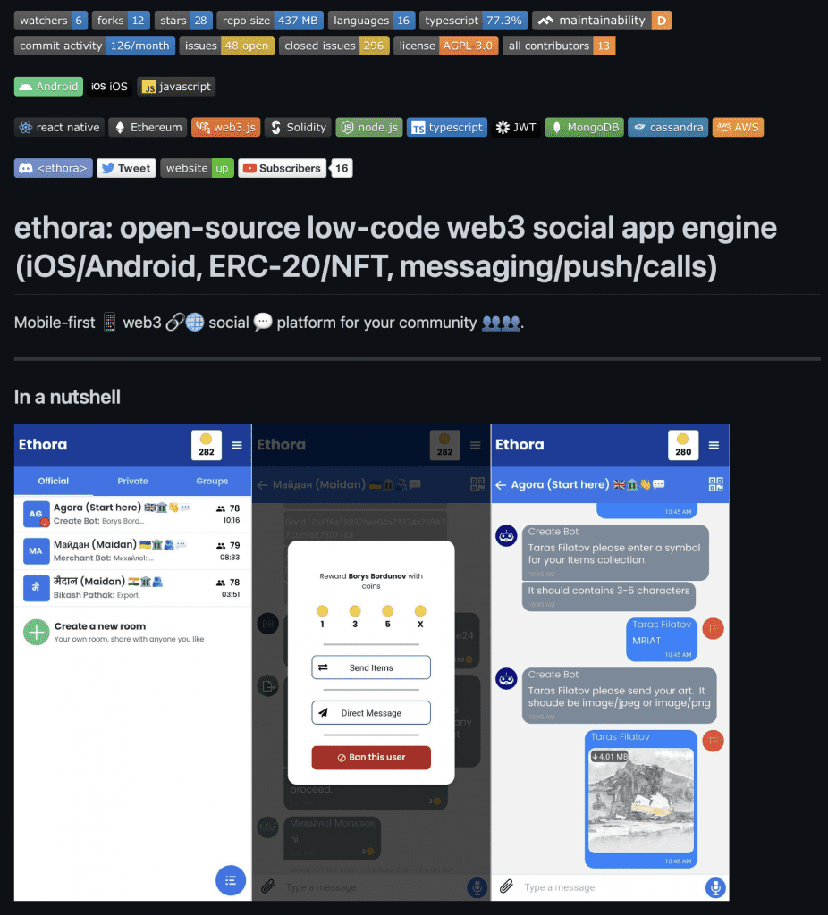 Screenshot-2023-02-02-at-181507 – Dappros ethora GitHub repository